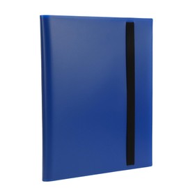 CAPASTEC Cards Scrapbook Trading Cards Album 9 Pocket Card Binder with 360 Sleeves Trading Card Collector Blue