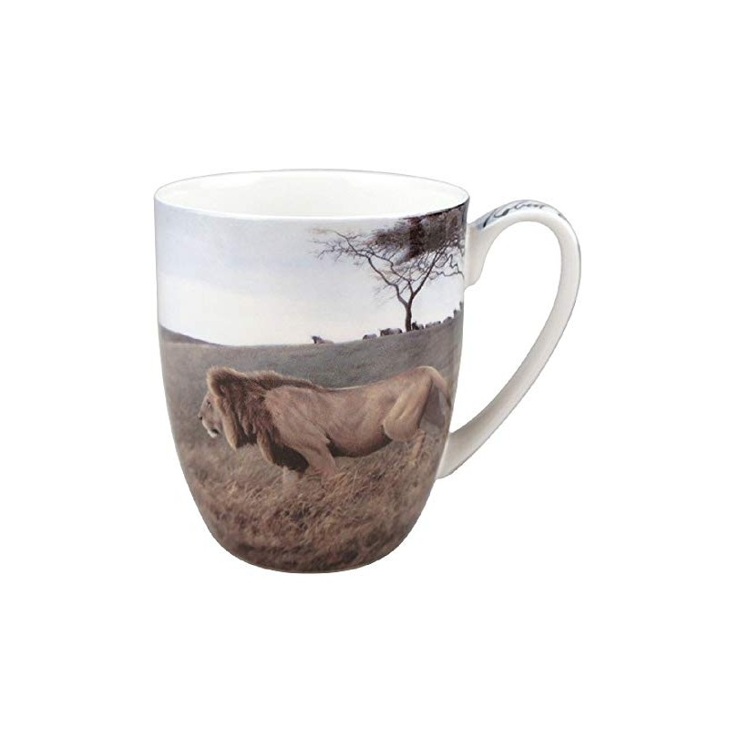Robert Bateman Lions Set of 2 Mugs