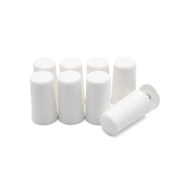8 x roller shutter stoppers, colour: grey/brown/white/anthracite/black (white closed)