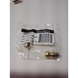 BALDWIN 2 Pack Baldwin 1080.003.I Ball Tip-Radius Corner Hinge