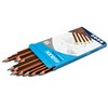 Eziglide TriGrip Jumbo HB Pencils, Pack of 12 Triangular Pencils,
