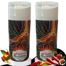 Pack 2 Capsicum Crema Capsaicina: Sumérgete en una Experiencia única con Nuestro Combo de Crema Avanzada para Neuropatía Diabética. Fórmula Innovadora para Sensación de Confort y Asistencia Permanente. Mejora el Bienestar de Pies y Piernas.