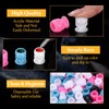 BAMTTOO 200pcs Disposable Pigment Ink Cups - Skull Design for