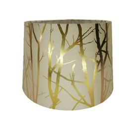 Tree Pendant Cream 11" Empire Drum Lampshade for Ceiling or Table Lamp