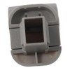 2 Pcs Car Sun Visor Clips, Gray ABS Sun Visor