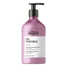 L'oreal Professionnel Shampoo Anti-frizz Para Un Cabello Brillante Y Sin Frizz 500 Ml Liss Unlimited