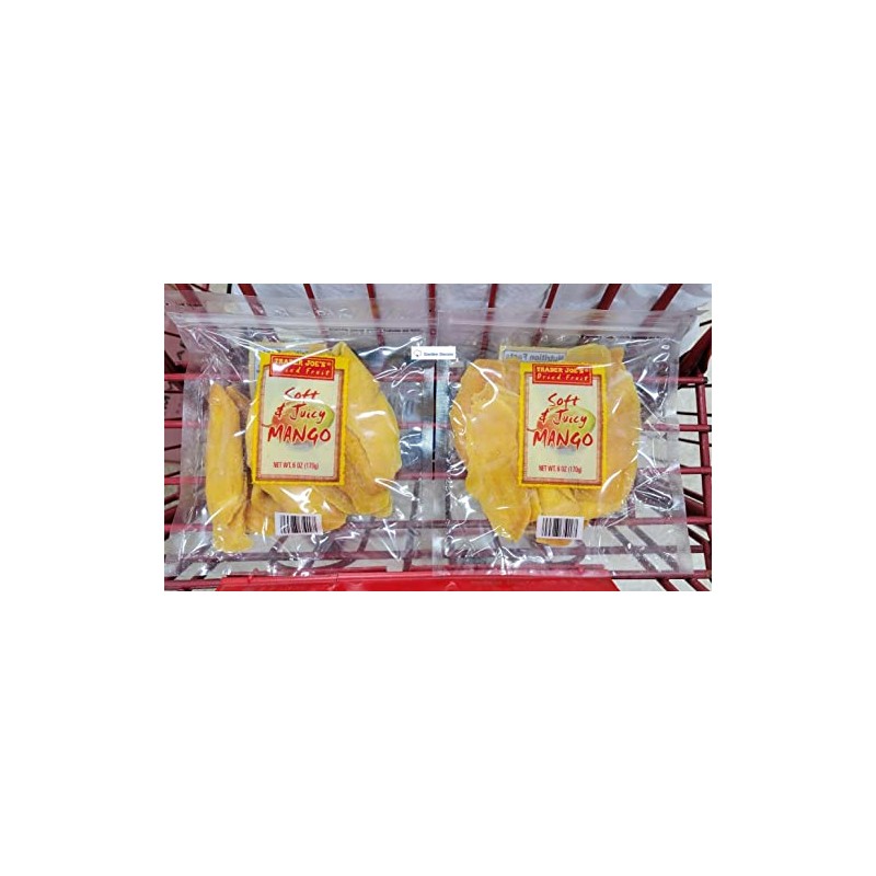 Trader Joe’s Dried Fruit Soft & Juicy Mango 6oz 170g