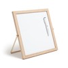 U Brands Magnetic Desktop Dry-Erase Easel Board, 12" x 12",