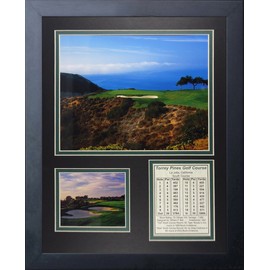 Legends Never Die Torrey Pines Golf Course II Hole #3 Collage Photo Frame, 11" x 14"