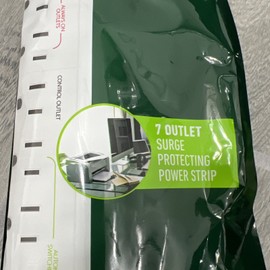 Greenlite (2x) Power Strip 7 Outlet Surge Protect Smart Bar 14" Greenlite Tier 1 Advanced