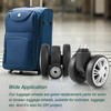 Ech.Apr Luggage Suitcase Wheels Replacement, 2 Pack Luggage Wheel Repair