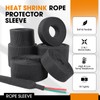 SUNNAREPOON Heat Shrink Rope Protector Sleeve, Prevent Overheating and Slipping