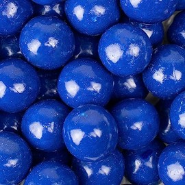 52 Pcs Blue Gumballs Candy - 1 Inch (14 oz)