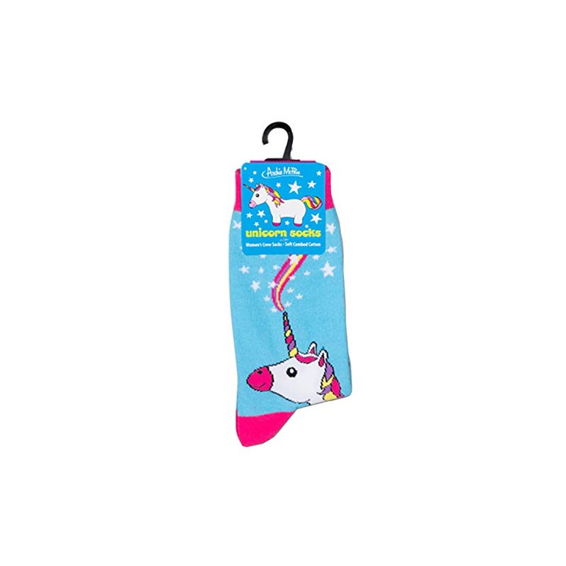 Archie McPhee Women's Crew Socks, Unicorn