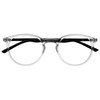 Opulize Met Glasses Blue Light Filter Slim Round Frame Spring