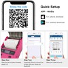 NetumScan Portable Label Makers, 58mm Bluetooth Thermal Label Printer for