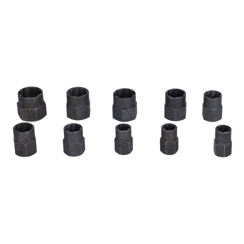 10Pcs Broken Nut Extractor Hex Remover Disassembling Tool Industrial Accessories