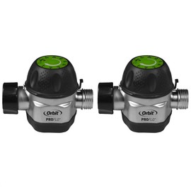 Orbit High Flow Metal Mechanical Garden Faucet Watering Hose Timer (2 Pack)
