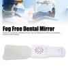 Dental Mirror Handle Prevent Fog LED Light Teeth Oral Cavity