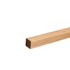 Square Edge Skirting Board Oak Raw Solid Wood 20 x
