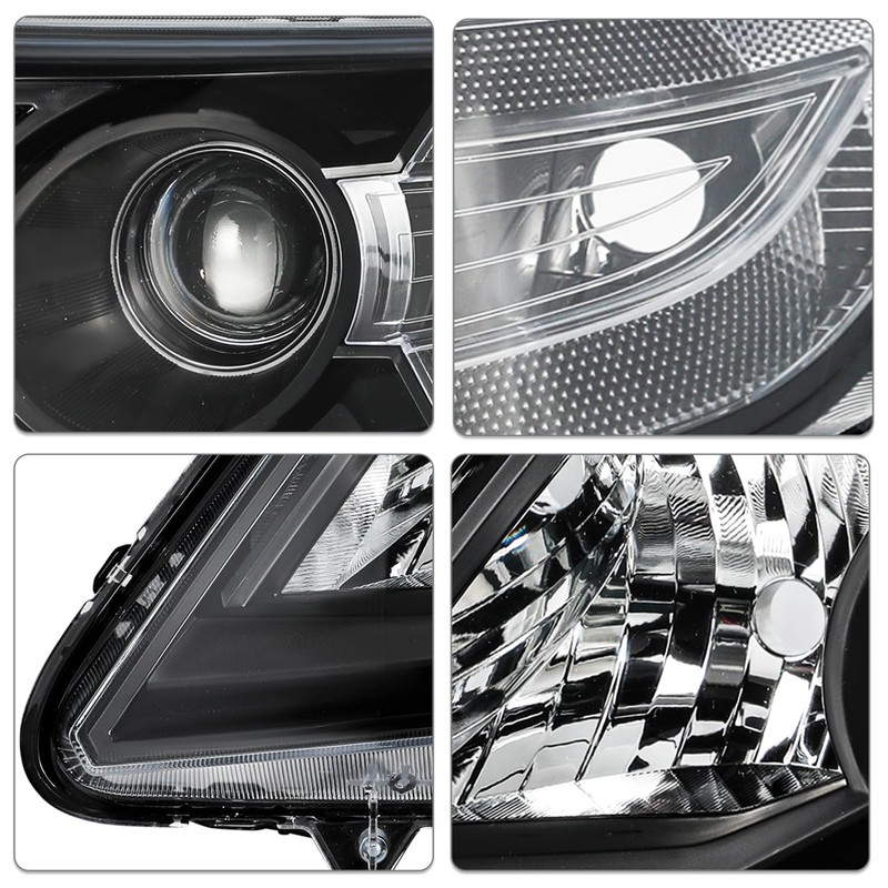 SOCKIR Headlight Assembly Fit 2011 2012 2013 2014 2015 2016