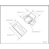 QCAA Heavy Duty Large Jumbo Roller Catch Latch for Closet