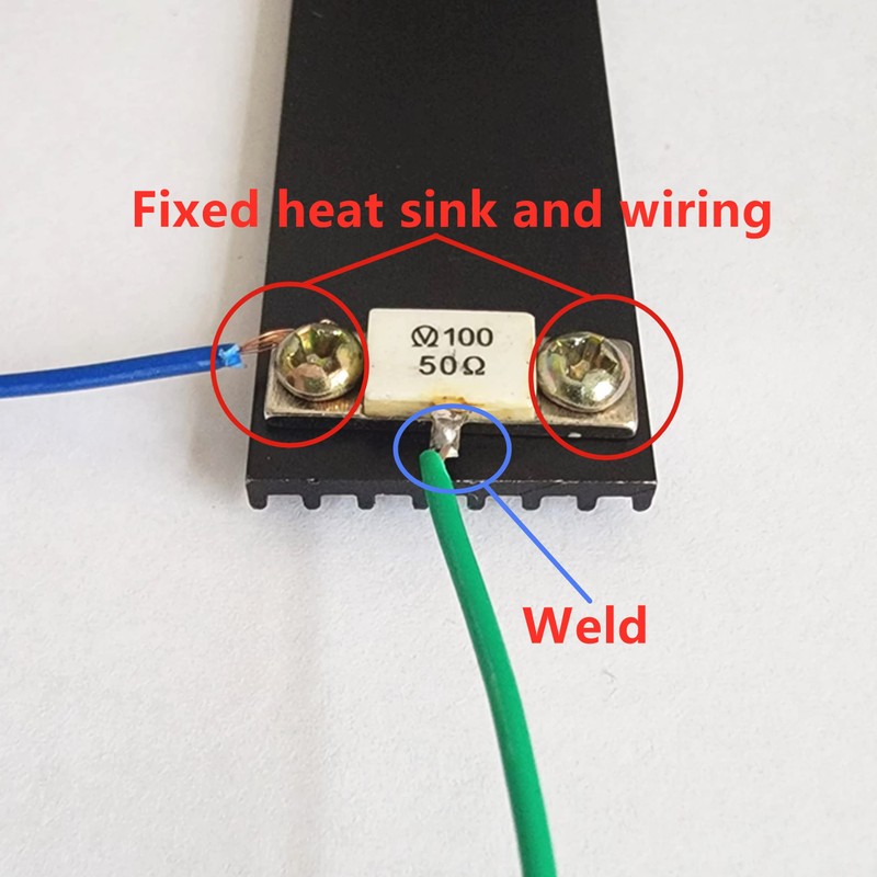 5pcs 100w 50 ohm Dummy Load RF RFP 1109 Resistor