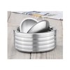 Ashtray with Lid Stainless Steel Wind Ashtray Folding Storm Ashtray