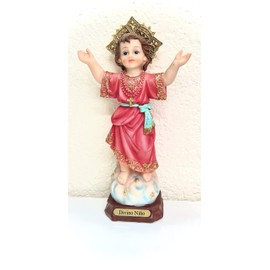 Divino Nino 8" Tall Religious Statue Figure Divine Child New (Colombia)