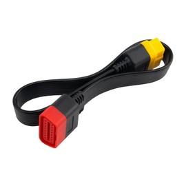 LAUNCH OBD2 Extension Cable, Full 16 Pin Male to Female Extension Cable for Car OBD Diagnostic Extender Cord Connector OBD2 Cable (36CM/14.2Inch)