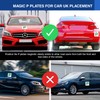 ARVO Magnetic P Plates for Cars - Pack of 2
