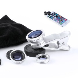 Phone Camera Lens - Smartphone Fisheye Lens - Zoom Macro
