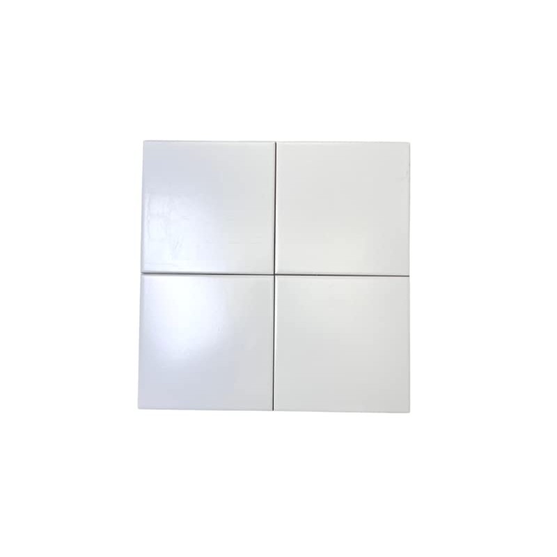 6 in Ceramic Wall Tile Matte 6x6 Square Box of