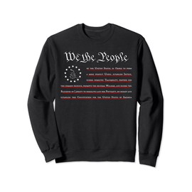 WE THE PEOPLE Constitution 4th of July, Gadsden Flag Sweatshirt