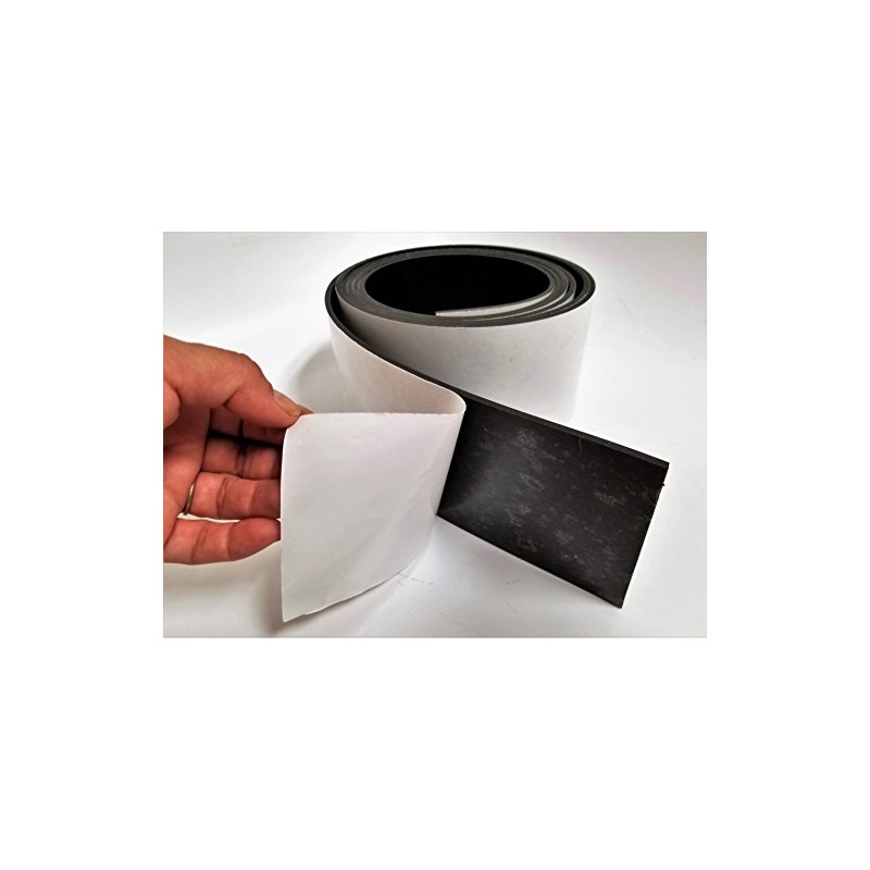 .062" 4"x 10" Neoprene Rubber Strips 60A Medium Hardness with