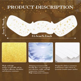 ZXCVBN 10PCS Glitter Freckles Face Tattoo,Freckle Tattoos For Women,Sparkle Makeup Patches, Freckles Beauty Face Freckles Waterproof Fake Freckle for Holiday Dance Music Party Makeup.