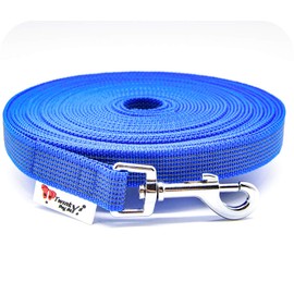 Twinkys Dog Style Recall Lead, Rubberised, 15 mm or 20 mm Wide, for Dogs up to 50 kg, 1 m to 50 m, without Hand Loop, Made in Germany