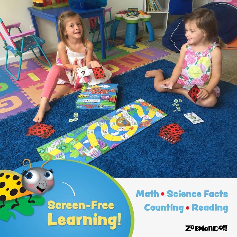 The Ladybug Game! Award Winning Kids Board Game. A Super