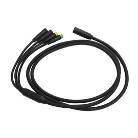 NDNCZDHC 3.9ft Bike Motor Conversion Cable ABS Electric Bike Extension Cable Waterproof Ebike Motor Wires for BBS01 BBS02