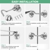 M METERXITY 2-Pack Hook and Eye Latch for Door 6