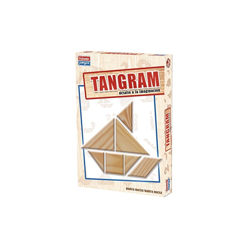 Falomir 646.484 - Tangram Gioco Legno