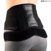 Sorbodo 63034 M Center Muscles + Waist Guard Black