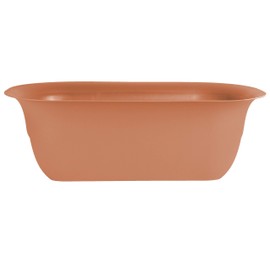 Bloem Modica Deck Rail Planter 24" Terra Cotta (MR2446)