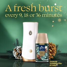 Glade Automatic Spray Refill, Balsam & Spruce, Scented Air Freshener for Home and Bathroom, 6.2 Oz, 3 Count