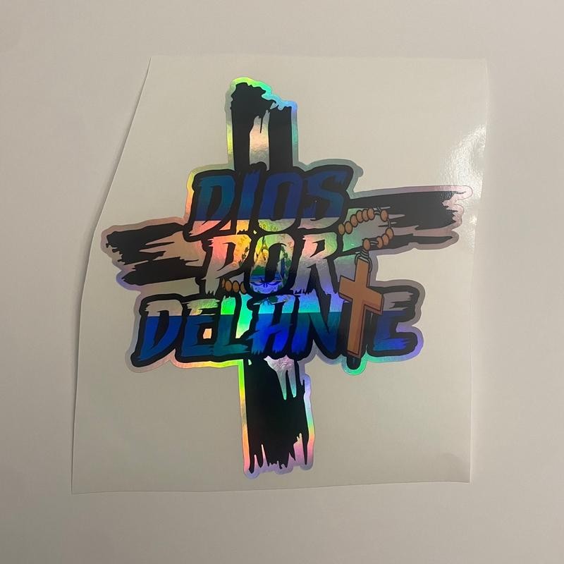 Religious holographic decal - Color: Ecuador