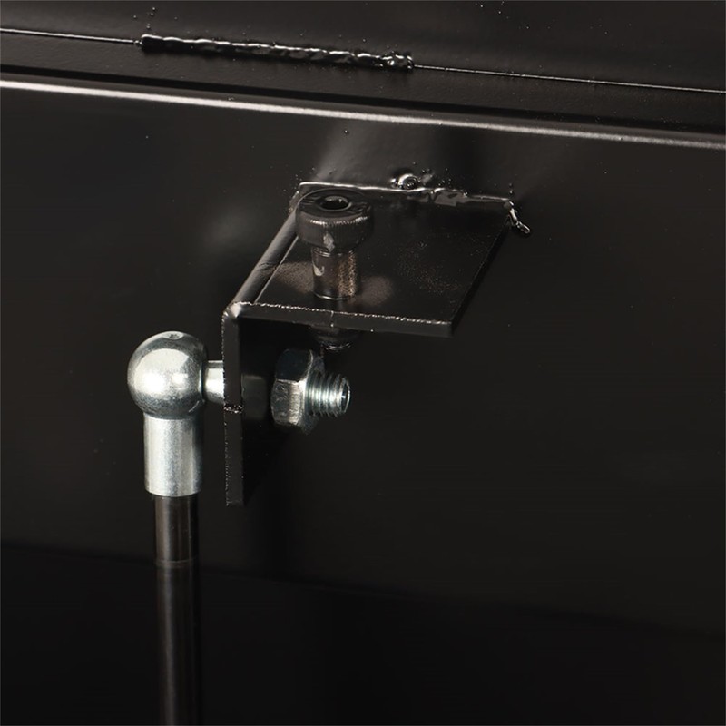 WFLNHB 35 Inch Aluminum Trailer Tongue Tool Box Storage Organizer