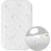 Moonsea 3D Mesh Waterproof Bassinet Mattress Protector 35"x20" Breathable &