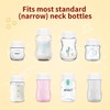 12Pcs Travel Bottle Caps Compatible with Avent Bottles,Bottle Cap Travel