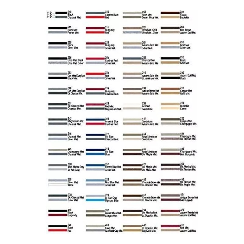 Universal 3/16" 2-ColorPinstri