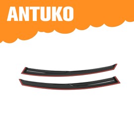 ANTUKO 4Pcs Black Rain Guard Deflector Vent Visor Plastic Replacement for K5 2021 2022 2023 2024